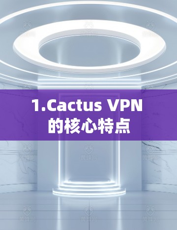 1.Cactus VPN 的核心特点