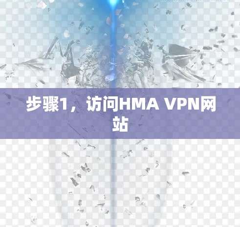 步骤1，访问HMA VPN网站