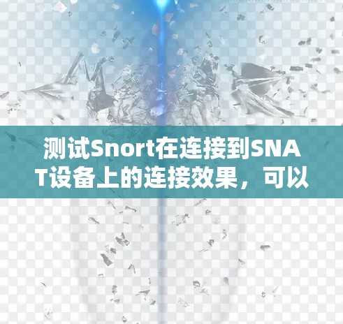 测试Snort在连接到SNAT设备上的连接效果，可以通过以下步骤完成