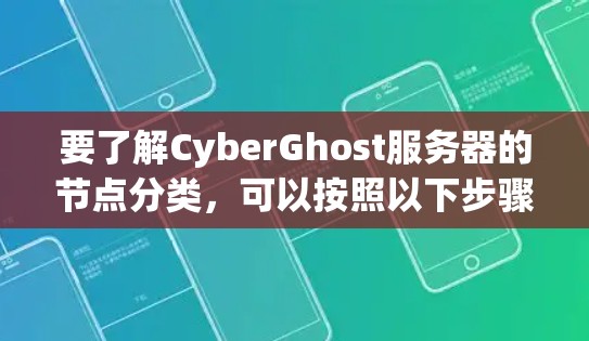 要了解CyberGhost服务器的节点分类,可以按照以下步骤进行