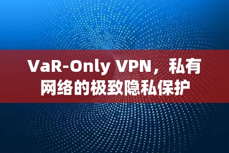 VaR-Only VPN，私有网络的极致隐私保护