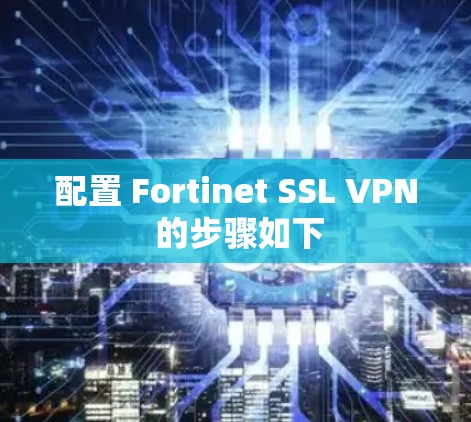 配置 Fortinet SSL VPN 的步骤如下