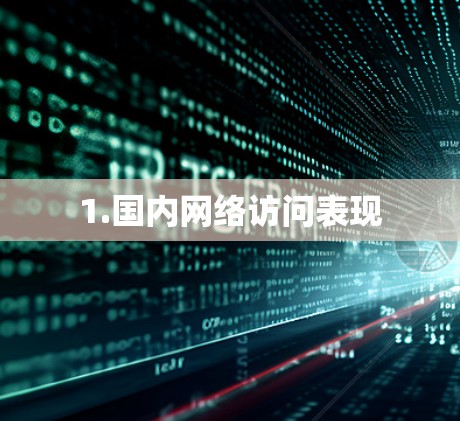 1.国内网络访问表现
