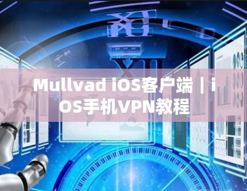 Mullvad iOS客户端｜iOS手机VPN教程