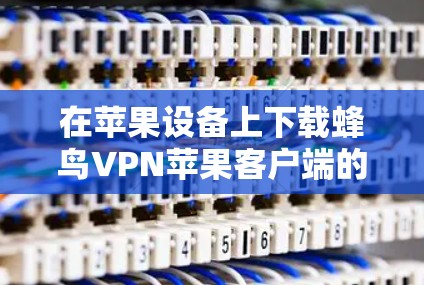 在苹果设备上下载蜂鸟VPN苹果客户端的步骤如下