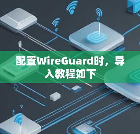 配置WireGuard时，导入教程如下