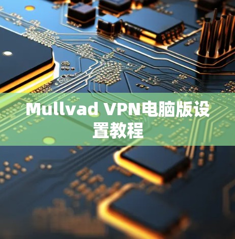 Mullvad VPN电脑版设置教程