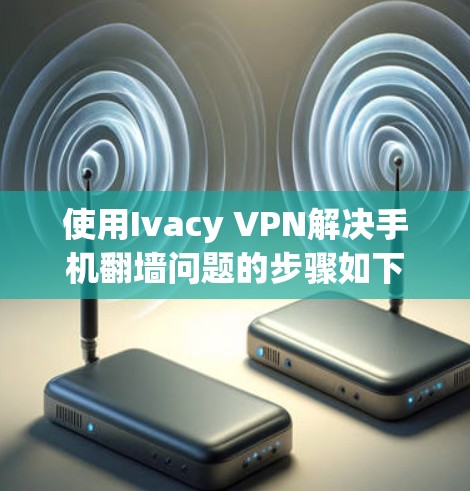 使用Ivacy VPN解决手机翻墙问题的步骤如下