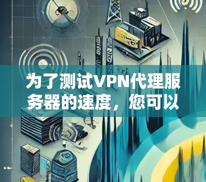 为了测试VPN代理服务器的速度，您可以按照以下步骤进行