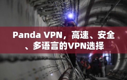 Panda VPN，高速、安全、多语言的VPN选择