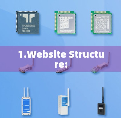 1.Website Structure: