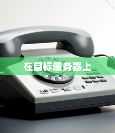 在目标服务器上