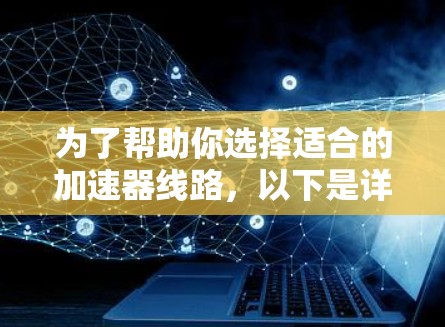 为了帮助你选择适合的加速器线路，以下是详细的分析和推荐