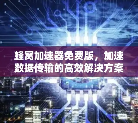 蜂窝加速器免费版，加速数据传输的高效解决方案