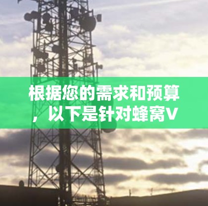 根据您的需求和预算，以下是针对蜂窝VPN的推荐和建议
